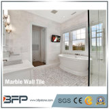 1cm Thick Carrara Brick White Marble Interior Decorative Wall Tile