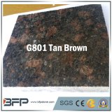 Granite Stone Tan Brown Floor Tile for Wall and Top