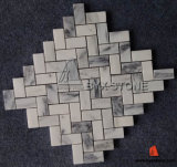 New Carrara White Marble Mosaic Pattern for Flooring and Wall