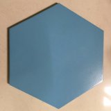 2017 New Irregular 285X330X165 Hexagonal Sky Blue Color Porcelain Glossy Glazed Ceramic Wall Floor Tile for Wall Decoration (SC611)