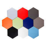 2017 New Building Material 200X230X115 Colorful Hexagonal Porcelain Vitrified Bathroom Floor Tile (SM23200)