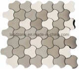 3D Silver S304 Stainless Steel Metal Mosaic for Wall Decoration Tile