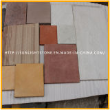 Building / Construction Material, Brown/Chocolate/Yellow/Purple/White Sandstone for Exterior Wall Cladding