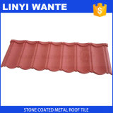 Terracotta Stone Coated Metal Roof Tile with Easy Installation