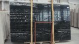 Stock A Grade Polished Silver Dragon White Black Marble Slabs