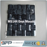 Black Color Morden Style Onyx Mosaic Tiles for Bathroom Decoration