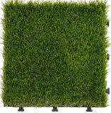 DIY Design Artificial Grass Interlocking Floor Garden Tile