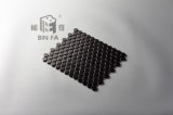 2017 Vintage Black 23*23mm Honeycomb Hexagonal Ceramic Mosaic Tile for Decoration, Kitchen, Bathroom and Swimming Pool