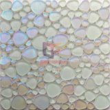 Rainbow Color Heart Shape Glass Crystal Mosaic (CFC586)