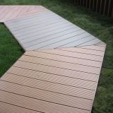 140*25mm WPC Hollow Decking Flooring Price of All Size with CE for Garden Swimming Pool