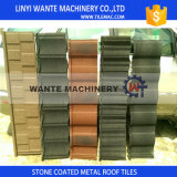 Linyi Wante Snocap and SGS Stone Coated Metal Roof Tiles