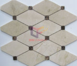Cream Beige Net Shape Stone Marble Mosaic (CFS1088)