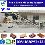 Automatic Qt1-10 Hydraulic Soil Paver Brick Machine/Clay Brick Machine