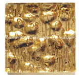 Fashion Gold Pattern Mosaic Tile Size 20X20X4mm From Chinese Factory