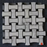 Chinese White Marble Mosaic Tiles for Wall Decoration