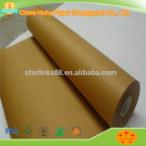 Roll Style Uncoated Food Package Paper Material Brown Kraft Paper