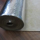 2.5mm Cheap Acoustic Rubber Foam Underlay with Silver Foil
