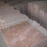 Polished Natural Marble Tiles and Cut-to-Sizes (Red Jade)