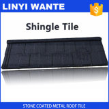 2016 New Shingle Design Building Material Stone Coated Metal Roof Tile