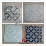 Natural Marble Polished Mosaic Tile Pattern for Floor and Wall