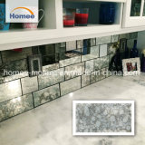 Luxury Hotel Subway Tiles Mirror Glass Mosaic Wall Tiles Mosaic