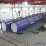 2.68m Paragraphed Aerated Concrete Bricks Autoclave with Steam Heating