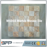 Building Material Marble Pink/Mix Color Mosaic Wall Tile Cladding