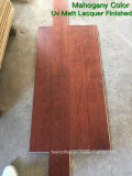 1200X150X12mm - Mahogany Color UV Lacquered Oak Engineered Flooring