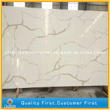 Polished Calaccatta White Artificial Stone Quartz for Countertops, Wall Tiles