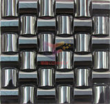 Black Arch Shape 304 Stainless Steel Metal Mosaic (CFM886)