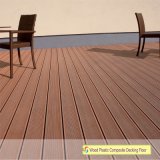 100% Recycled Hot Selling WPC Outdoor WPC Deck Coffee Color Laminate Flooring