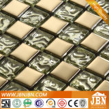 Golden and Silver Plated Glass Mosaic for Living Room (G623002)