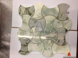 Green/White/Grey/Black Marble Mosaics for Interior Wall Decoration