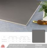 Gray China Foshan Building Material Pure Color Rustic Porcelain Floor Wall Tile (VRR6I202, 600X600mm, 300X600mm/24''x24''; 12''x24'')