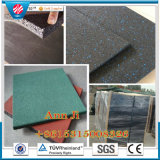 Recycled Rubber Tile, Colorful Outdoor Rubber Tile, Interlocking Flooring Tiles