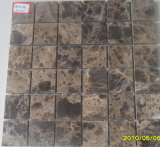 Natural Stone Brown Dark Emperador Mosaic Tile