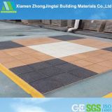 Walkway Wear-Resistance Non-Slip Rubber Tile Paving Brick