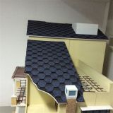 Blue Mosaic Asphalt Shingles/ Roof Tiles/ Waterproof Building Materials