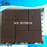 Interlock Connect Pin High Quality Rubber Tile