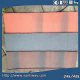 Red Glazed Transparent Synthetic Roof Tiles