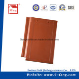 Classic Flat Type Clay Roof Tile Made in China Ceramic Roofing Tiles