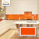 Orange Brick Pattern Mosaic Tile Kitchen Backsplash Subway Mosaic Tile