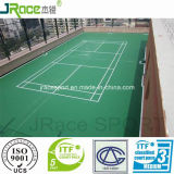 Itf Certificate Polyurethane Rubber Flooring Badminton Sport Surface