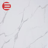 Carrara White Glazed Marble Polished Porcelain Floor Tile (800X800mm)