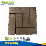 WPC DIY Board Decking Tile Wood Plastic Composite (WPC) Decking/Flooring Engineered