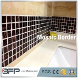Polished Marble Mosaic Border for Flooring and Wall