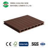 Wood Plastic Composite Hollow WPC Decking Board (M165)