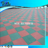 Certificated Outdoor Safety Rubber Tile