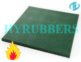 Fire Resistance Recycled Rubber Crumb Rubber Flooring Tile