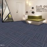 Impress-1/10 Gauge Flat Loop Jacquard Home Carpet Tile with Bitumen Backing